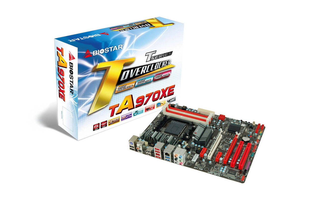 A Biostar bejelentette új TA970XE alaplapját