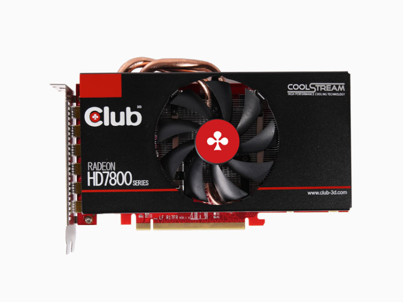 A Club 3D bejelentette új HD 7870 Eyefinity 6 videokártyáját