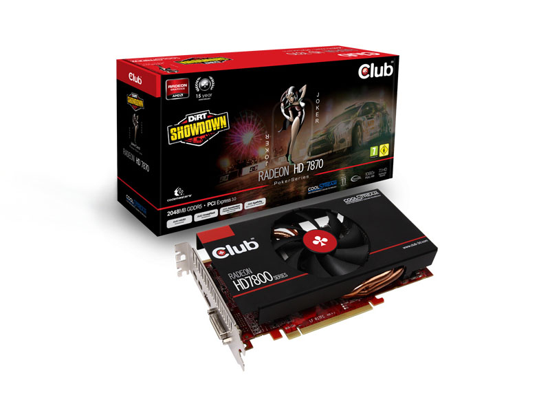 A Club 3D bemutatta új HD 7870 jokerCard gyorsítóját
