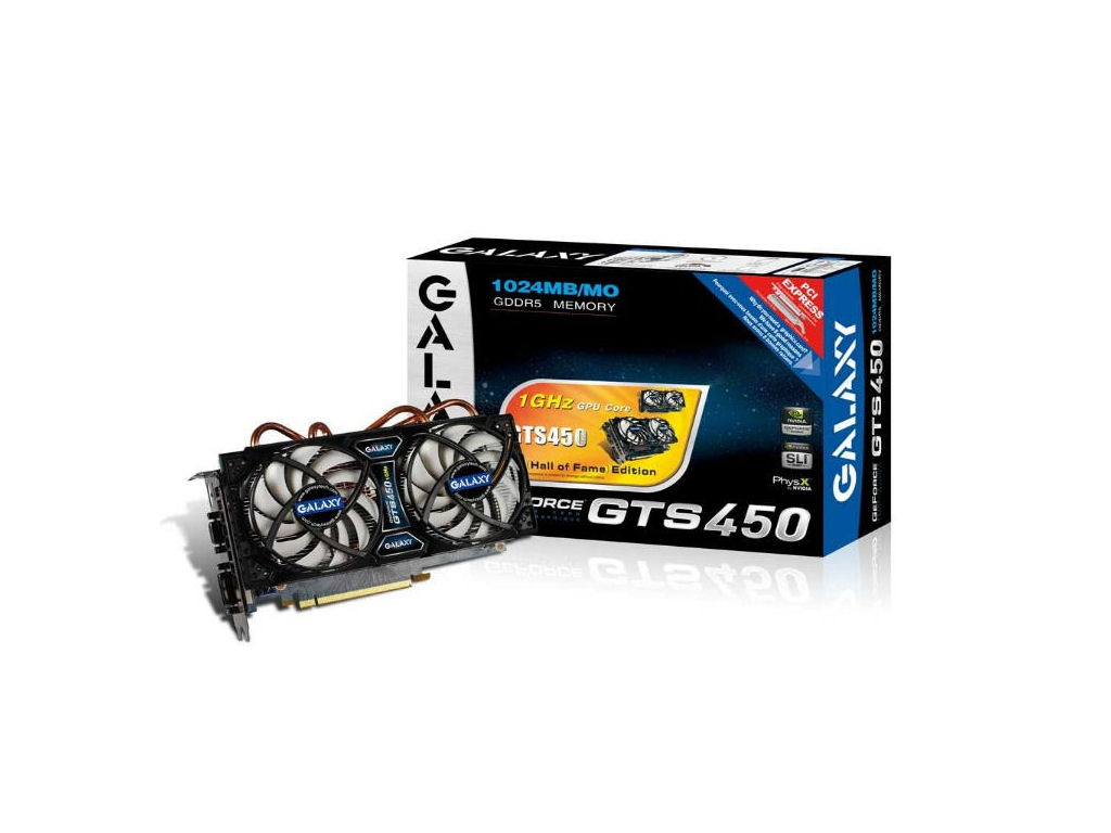 A Galaxy bemutatta új GTS 450 Hall of Fame Edition videokártyáját