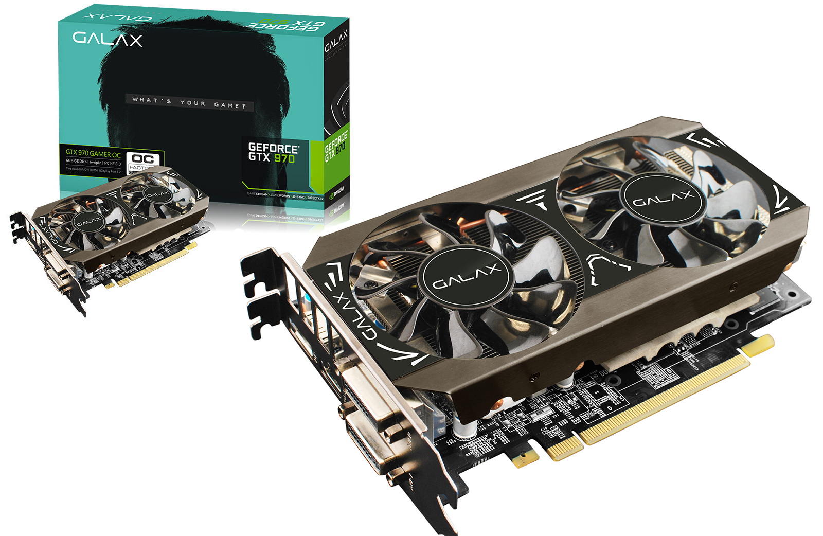 A Galaxy is bemutatta csökkentett méretű GTX 970-ét