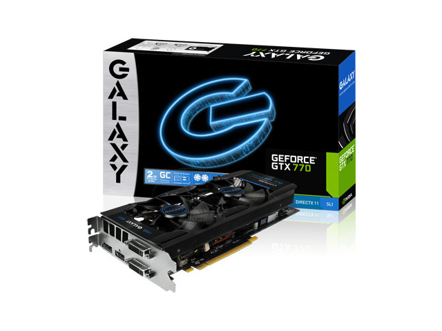A Galaxy is bemutatta saját GTX 770-es gyorsítóját