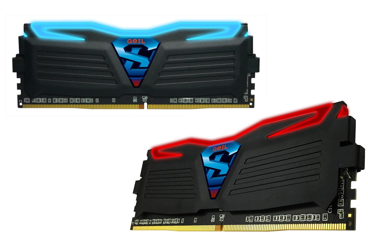 A hangulatvilágítást is megoldják a GeIL új DDR4-es moduljai