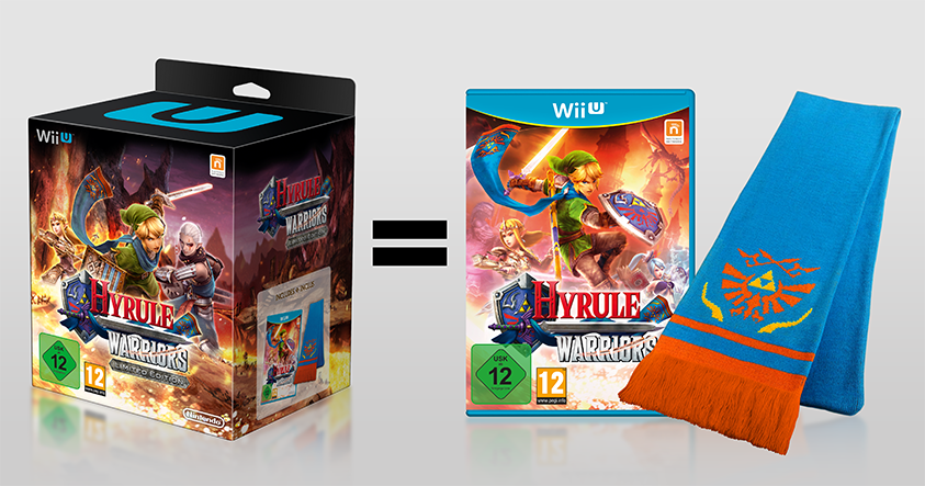 A Hyrule Warriors limiált európai kiadásának extrái