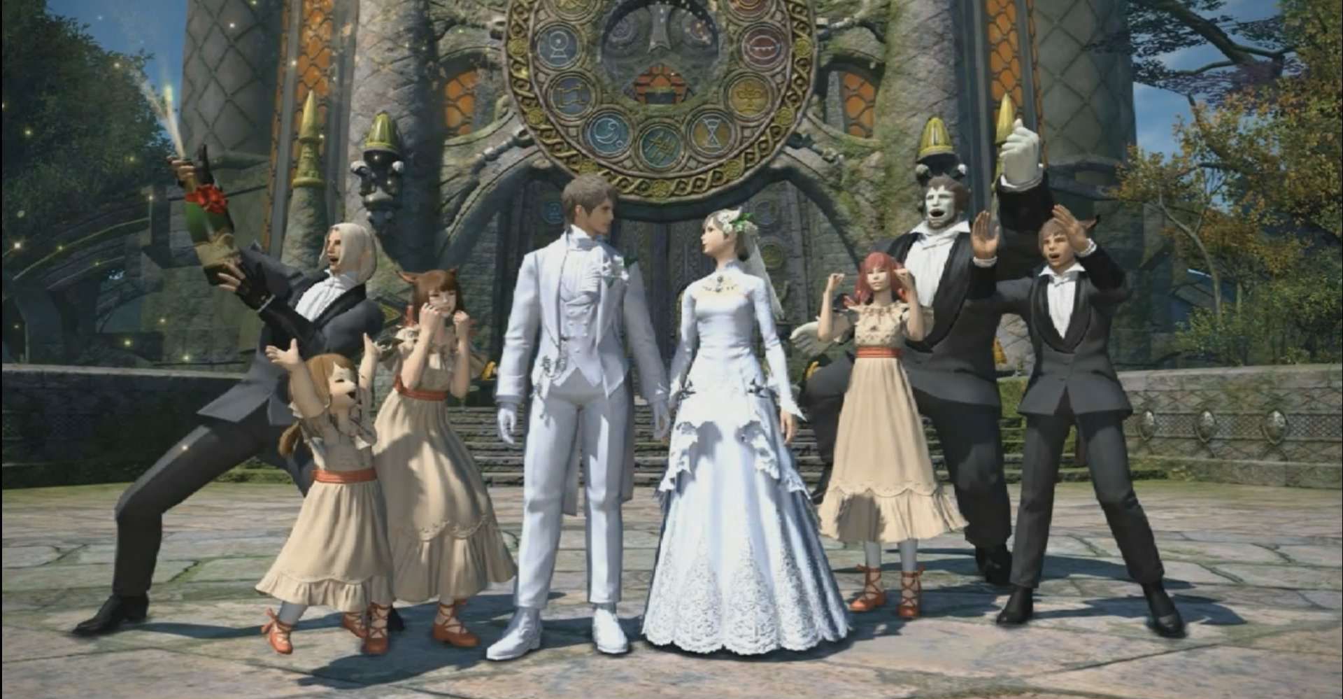 A játékvilág legjobb esküvői szertartásával gazdagodik a Final Fantasy XIV