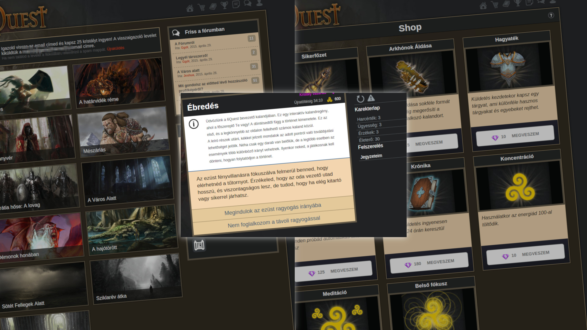A Kaland játék kockázat hagyományait követve új magyar oldal indult
