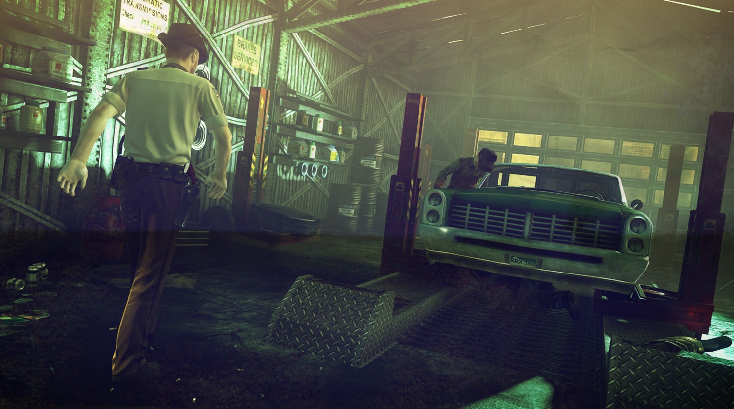 A képek tanúsága szerint 47-es ügynökünk nem szenvedhette az autószerelőjét