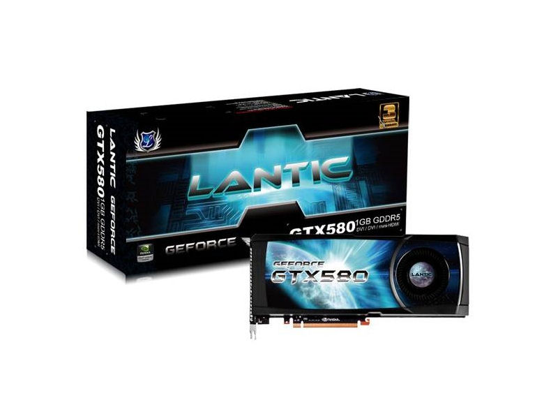 A Lantic is bemutatta új GTX 580-as videokártyáját