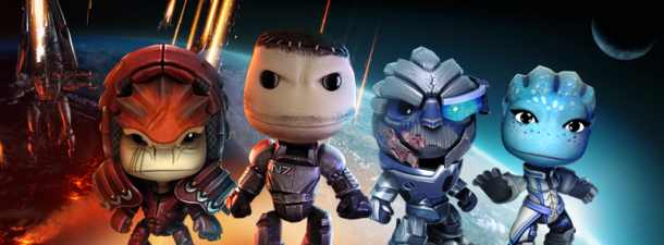 A LittleBigPlanet-et is eléri a Mass Effect széria