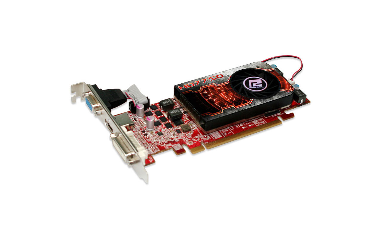 A PowerColor bejelentette új HD7750 LP gyorsítóját