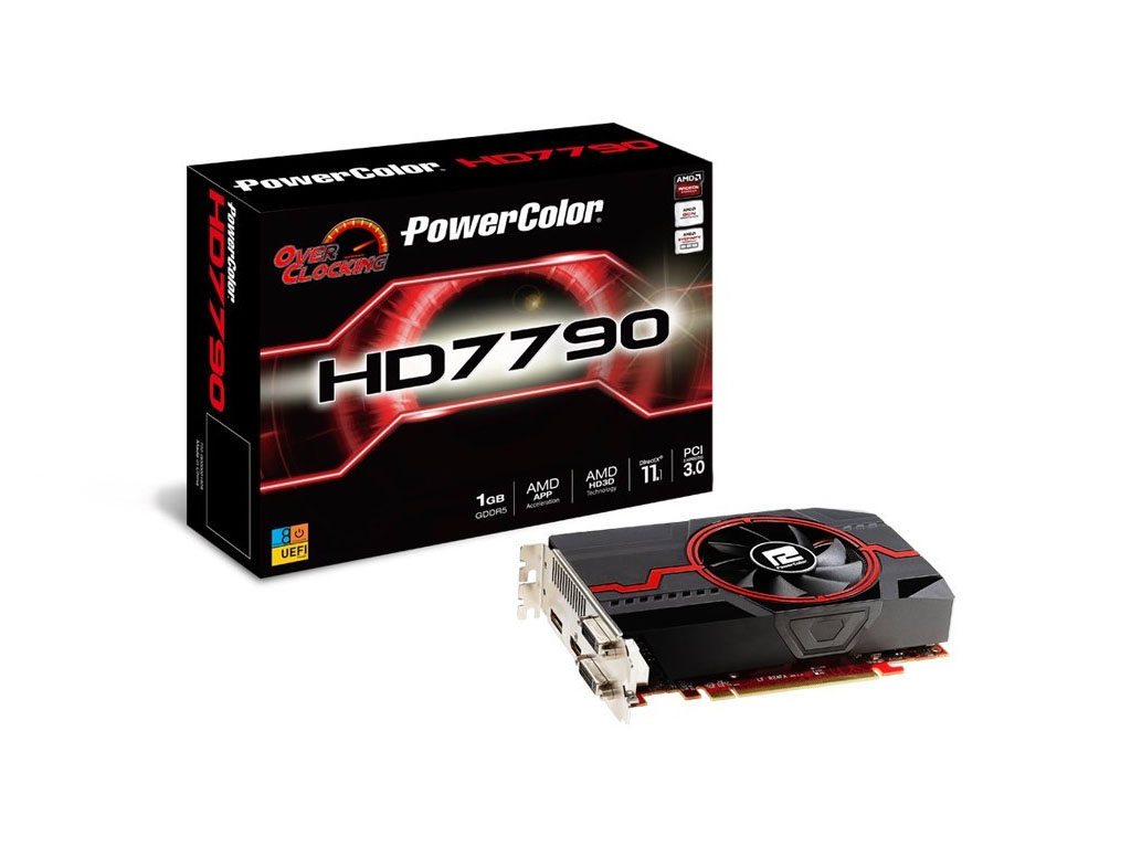 A PowerColor bejelentette új HD7790 OC V2 gyorsítóját