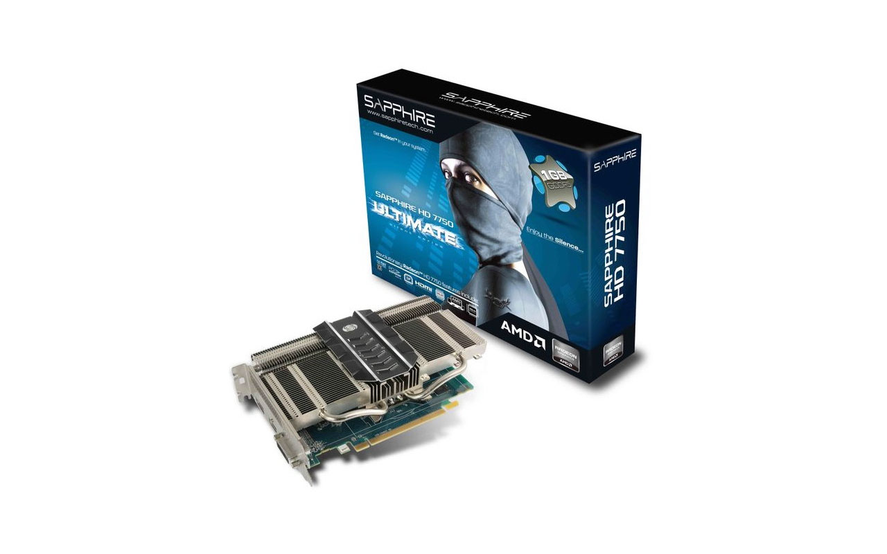 A Sapphire bemutatta új HD 7750 Ultimate gyorsítóját