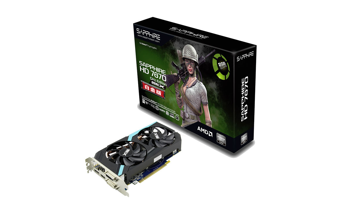 A Sapphire bemutatta új HD 7870 Dual-X Edition gyorsítóját