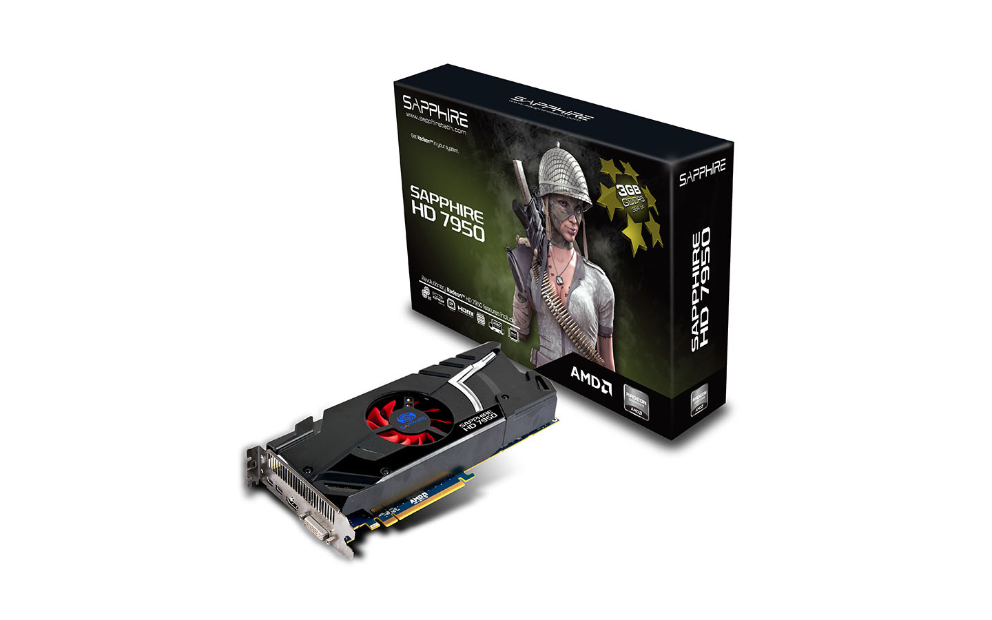 A Sapphire bemutatta új HD 7950-es gyorsítóit