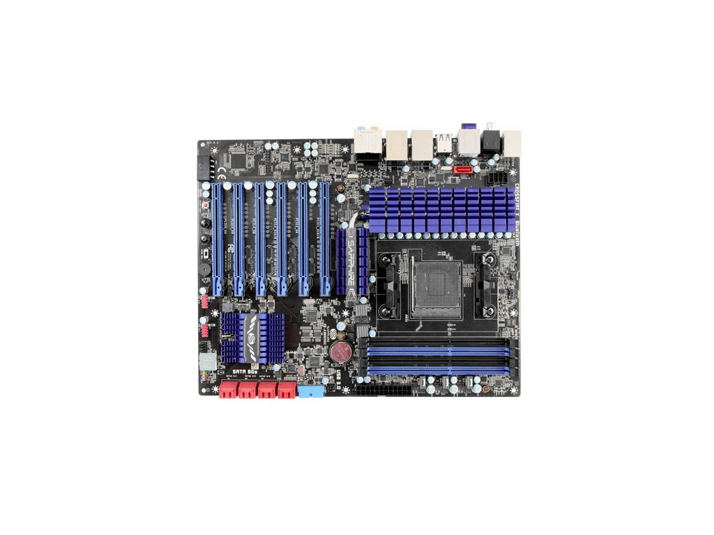 A Sapphire bemutatta új Pure Black 990FX alaplapját