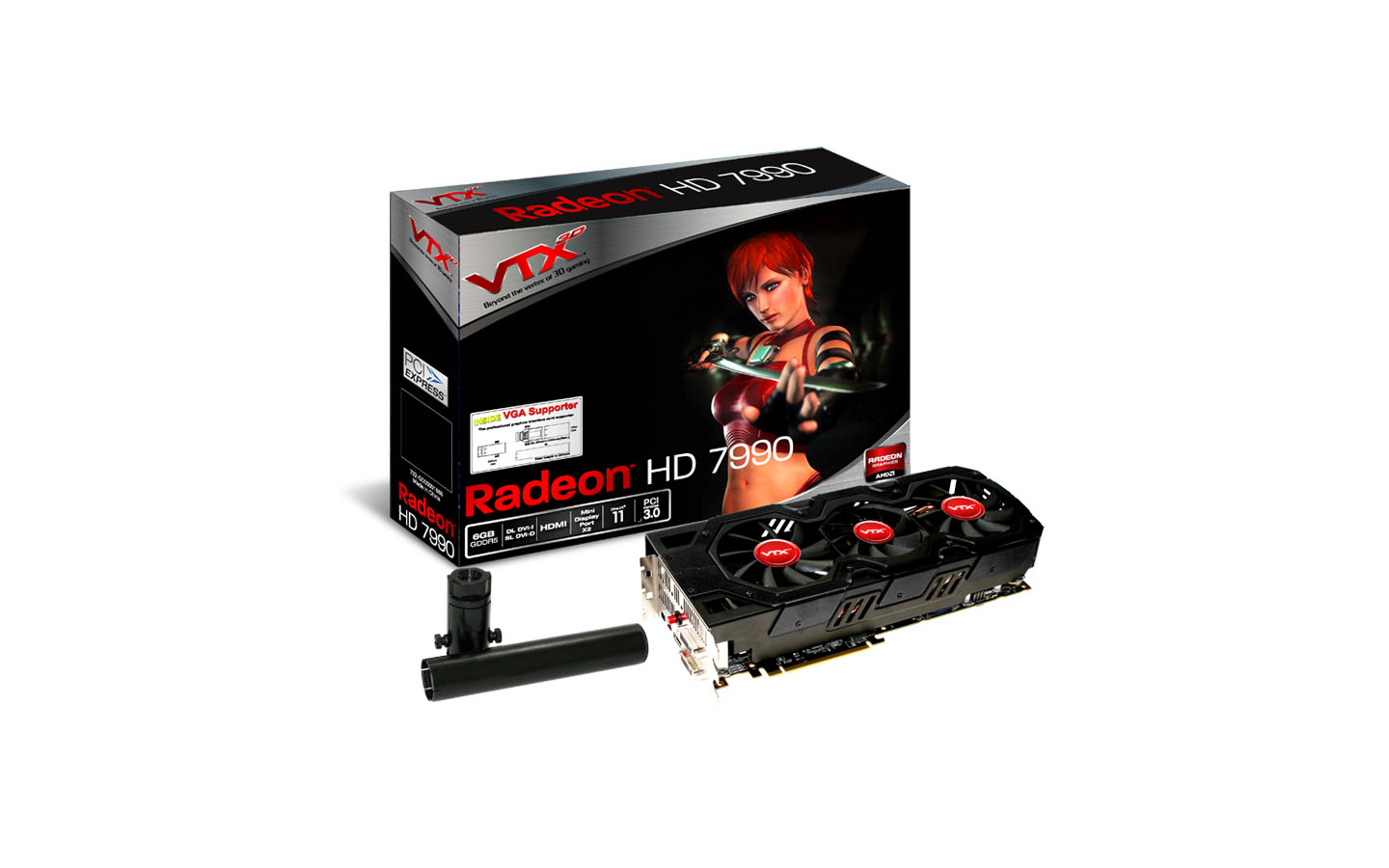 A Vertex3D is bemutatta saját HD 7990-es gyorsítóját