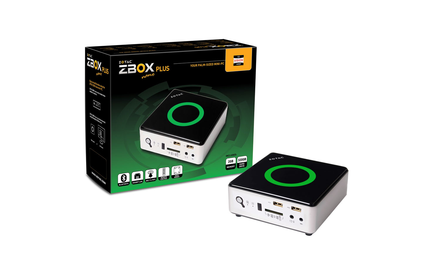 A Zotac bemutatta új ZBOX Nano AD12 mini PC-jét