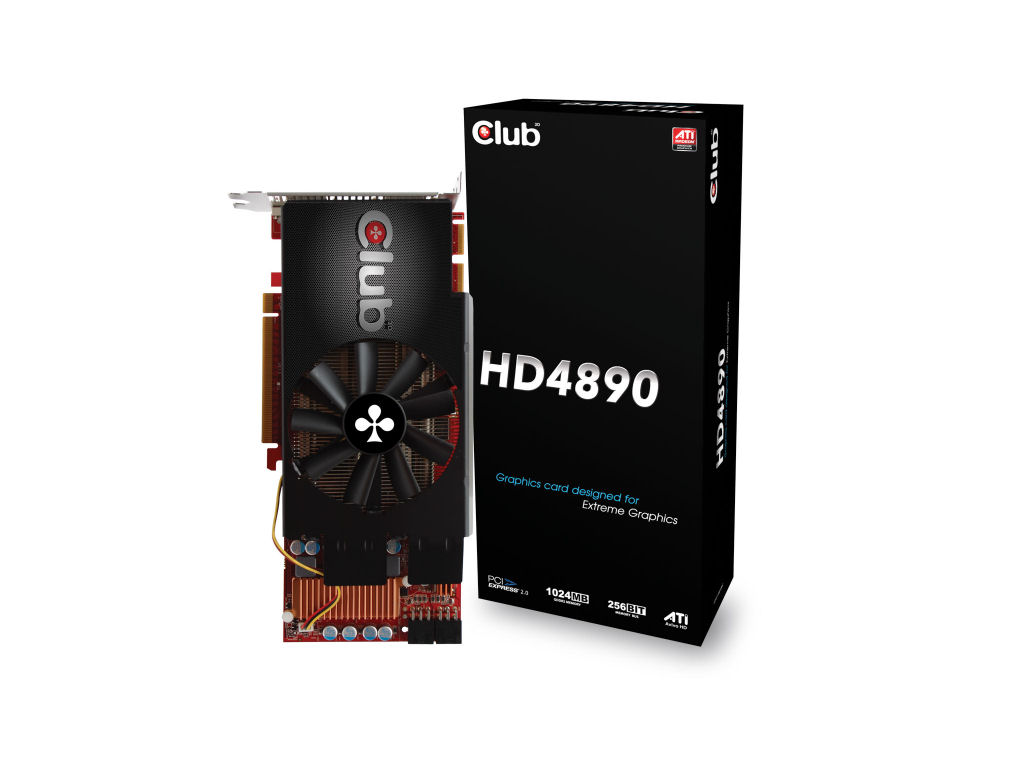 A Club3D bemutatta legújabb HD 4890-es gyorsítóját