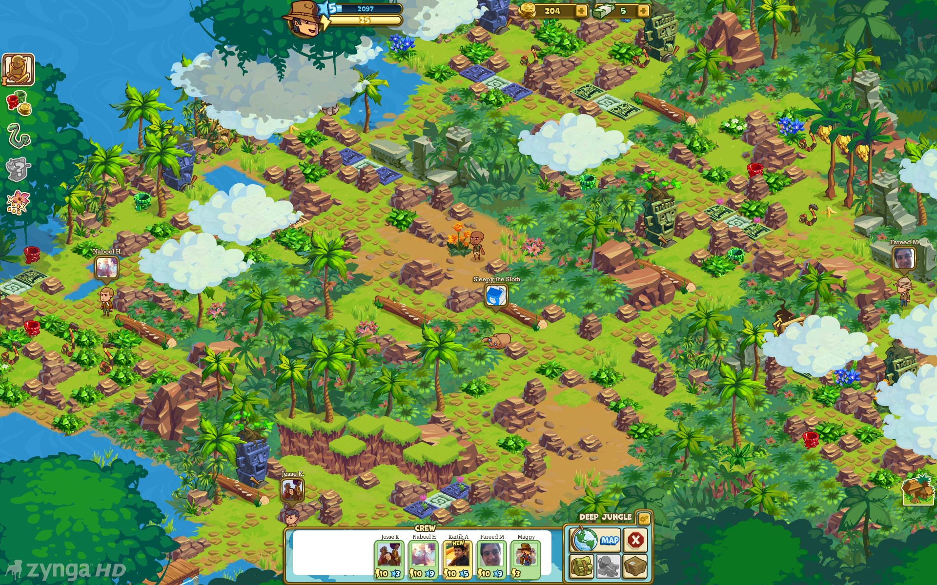A Zynga legújabb játéka: Adventure World
