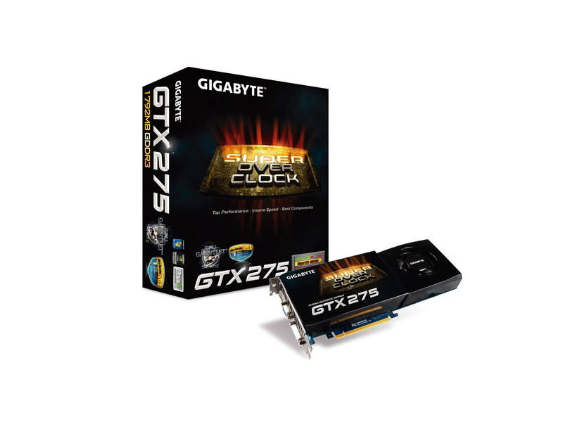 A Gigabyte bemutatta legújabb GTX 275-ös gyorsítóját