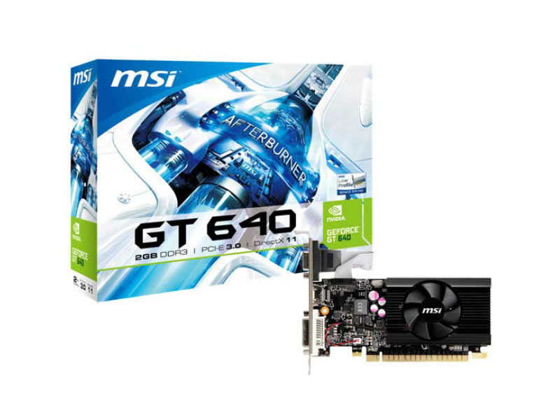 Alacsony profilú GeForce GT 640 az MSI kínálatában