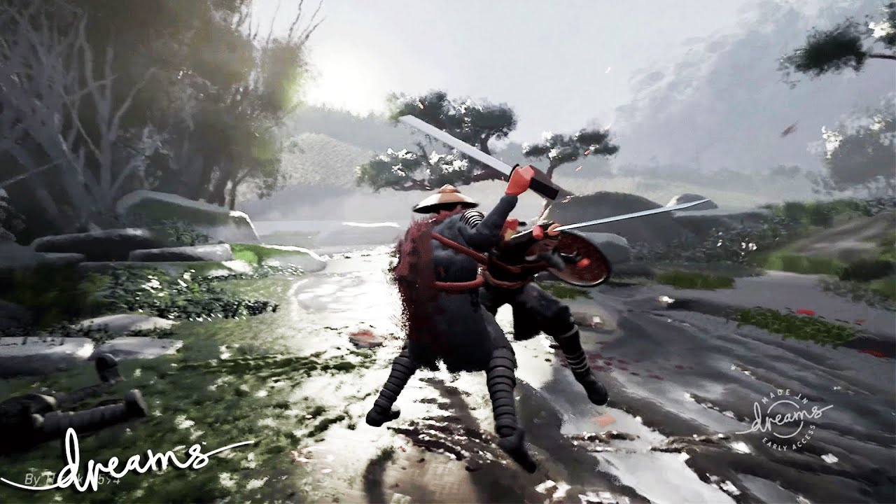 Alig bírod kivárni a Ghost of Tsushima megjelenését? Akkor játssz addig a Dreams-es verzióval!