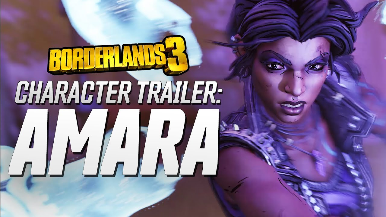 Amara zúz az aktuális Borderlands 3 karakterbemutatón