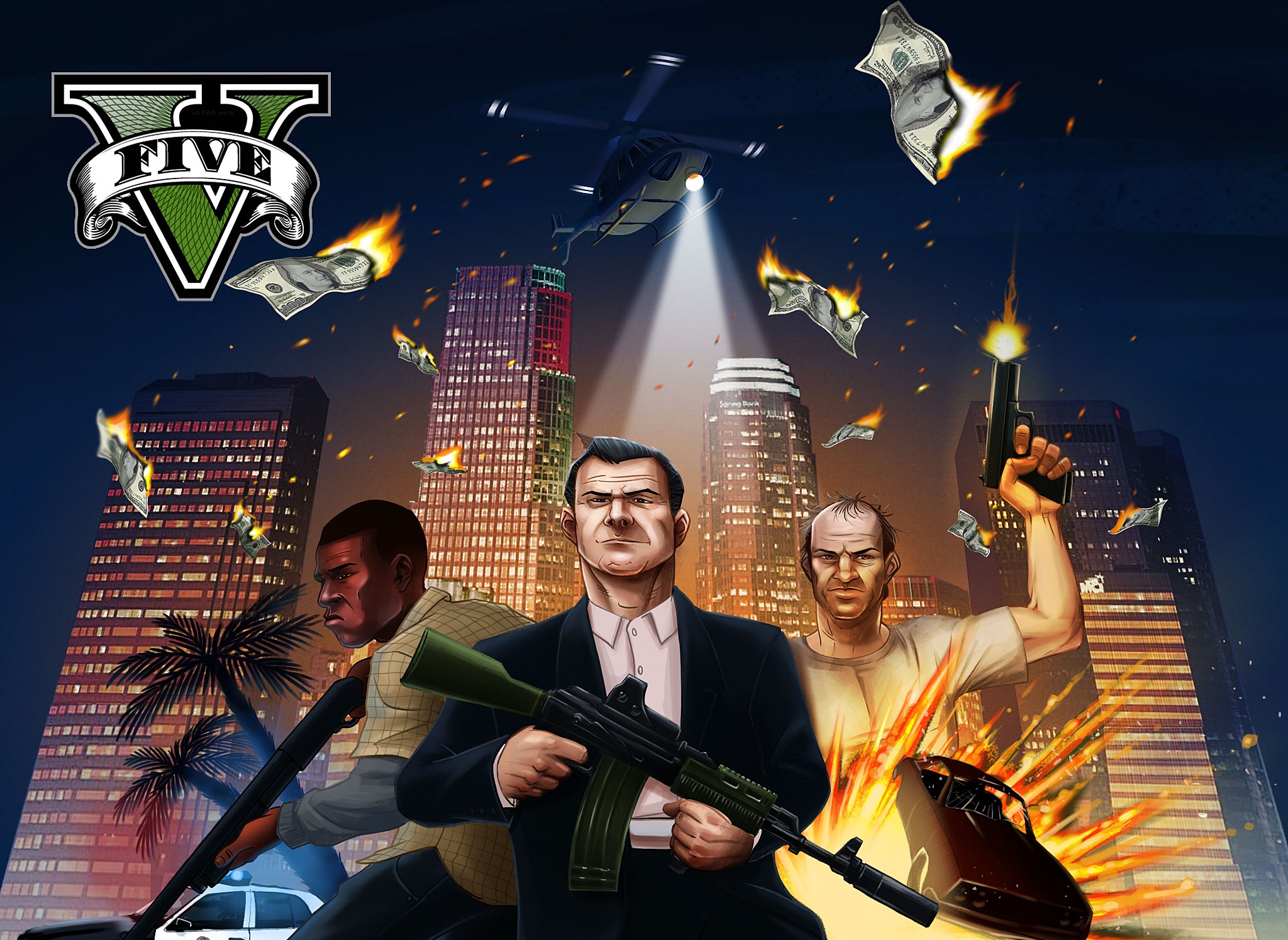 Angliában a GTA V volt 2013 legkelendőbb szórakoztatóipari terméke