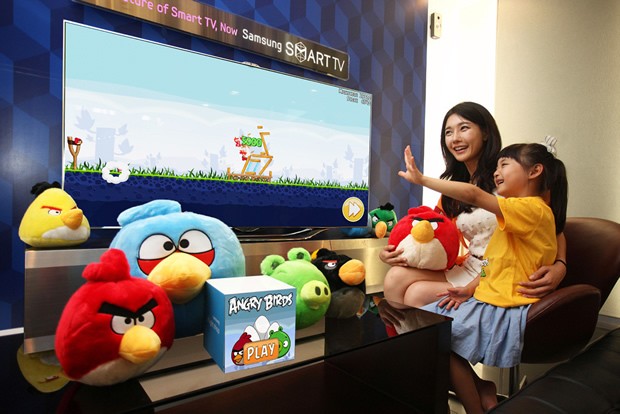 Angry Birds a Samsung Smart tévéken