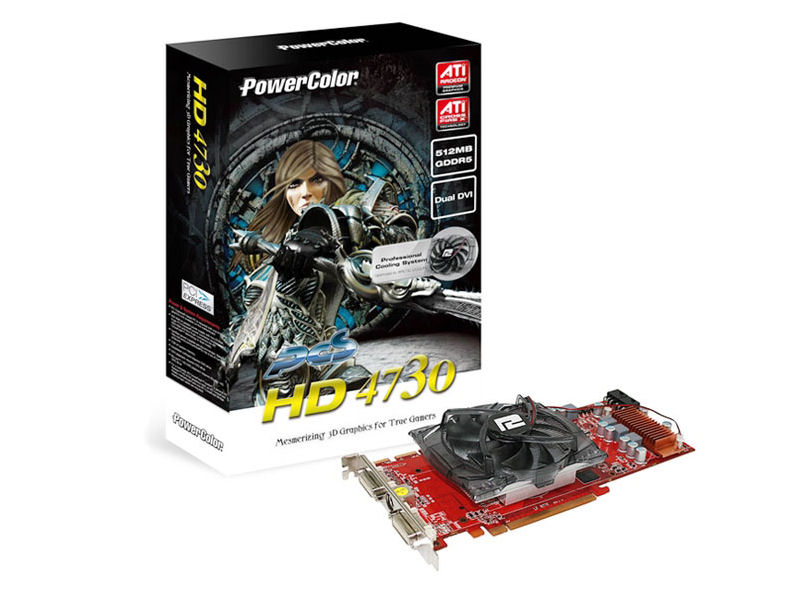A PowerColor bejelentette legújabb HD 4730 kártyáját