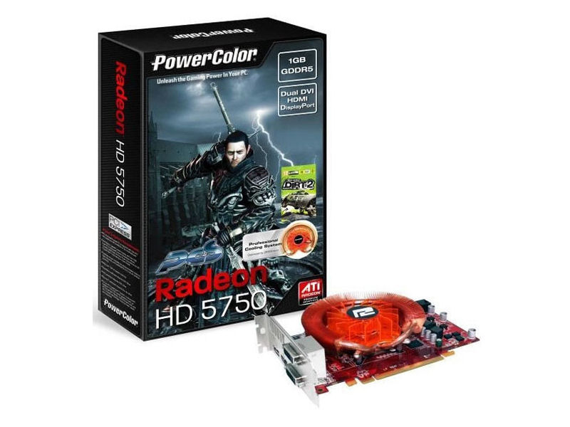 A PowerColor bemutatta új Radeon HD 5750-es gyorsítóját