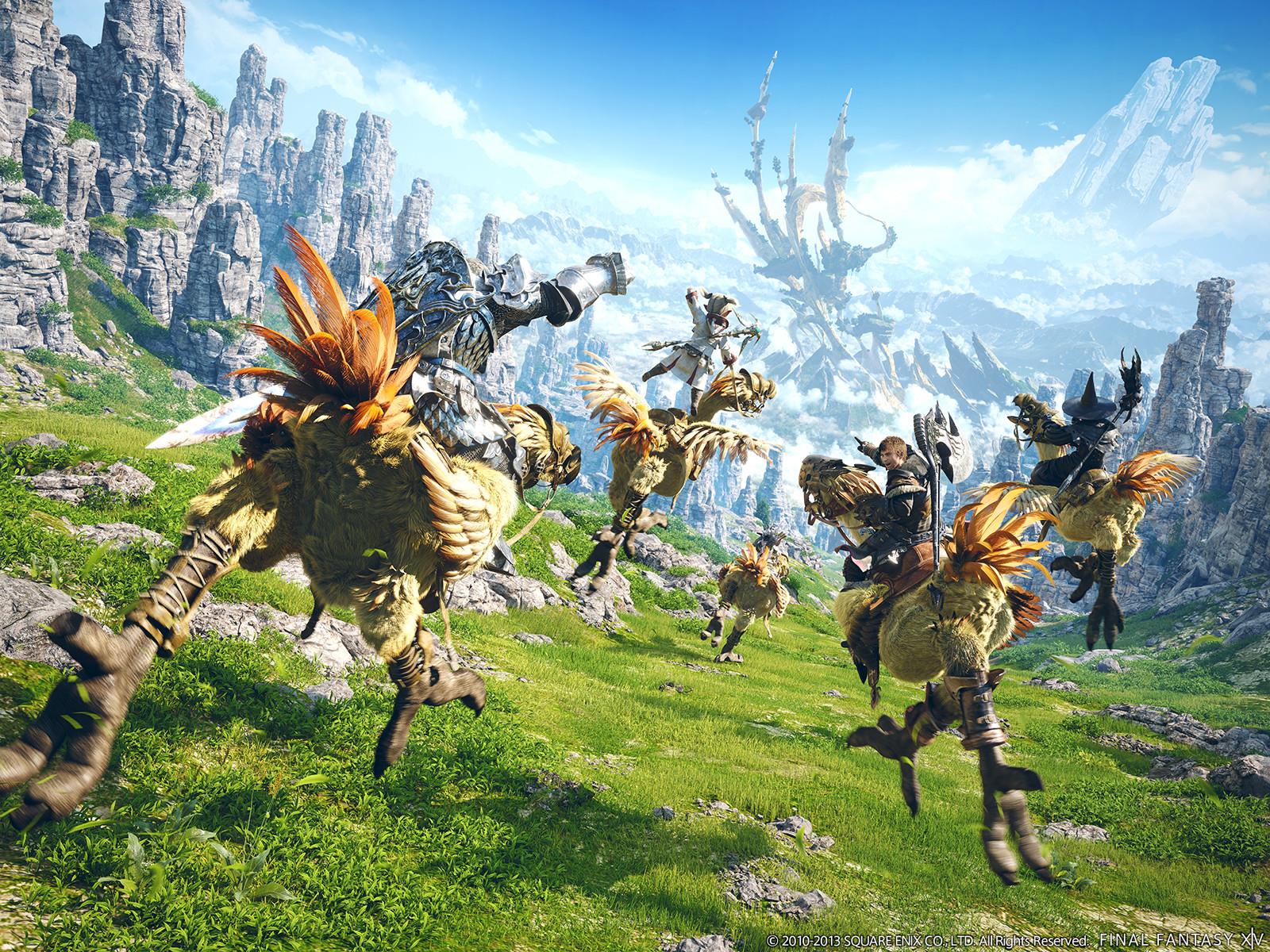 Áprilisban jön a Final Fantasy XIV: A Realm Reborn PlayStation 4-es változata