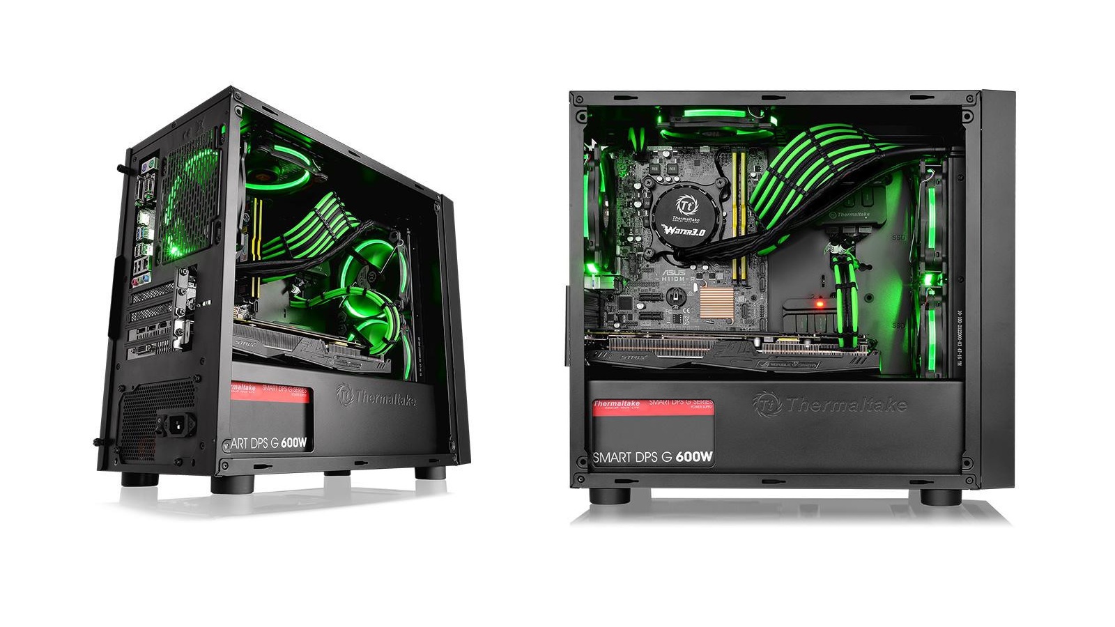 Aprócska, de annál mutatósabb számítógépházat mutatott be a Thermaltake