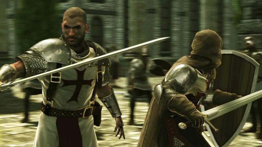 Aranylemezen a The First Templar