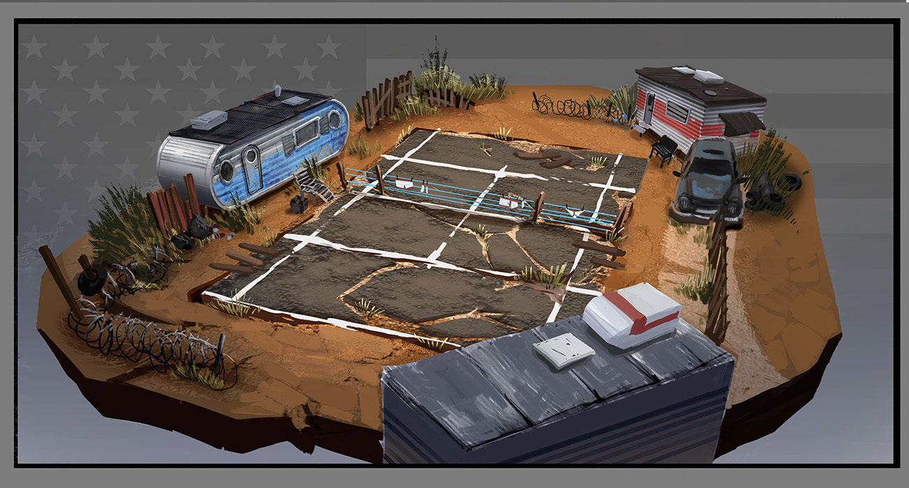 Árkád stílusú tenisz játékkal jön a Facepunch Games