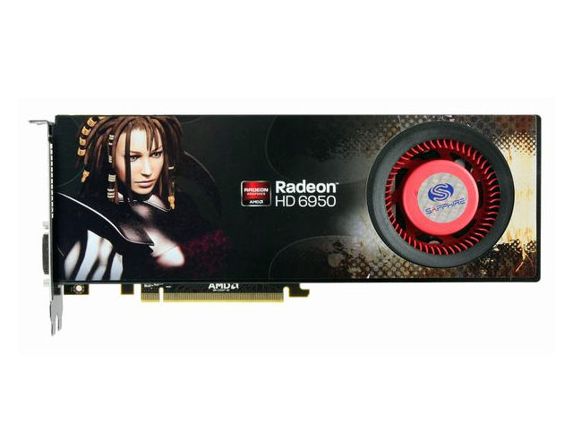 Árlistákon a Sapphire 1 GB-os HD 6950-es gyorsítója
