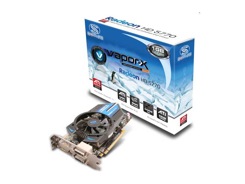 A Sapphire bejelentette új HD 5770 Vapor-X gyorsítóját