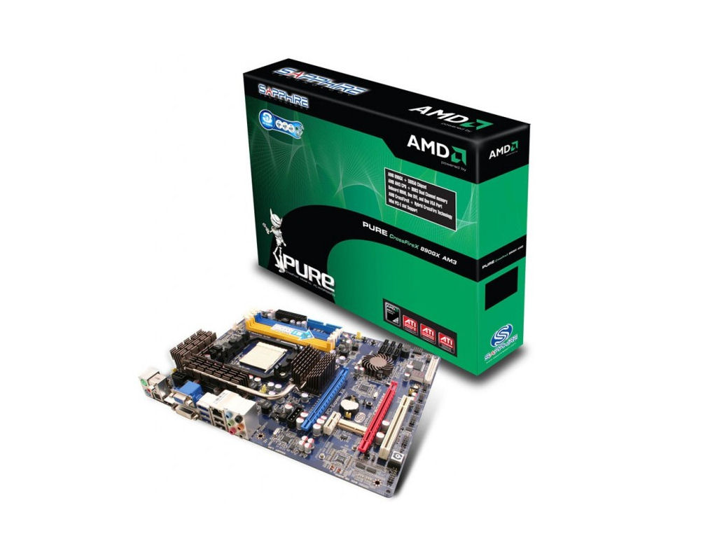 A Sapphire bemutatta új PURE CrossFireX 890GX alaplapját