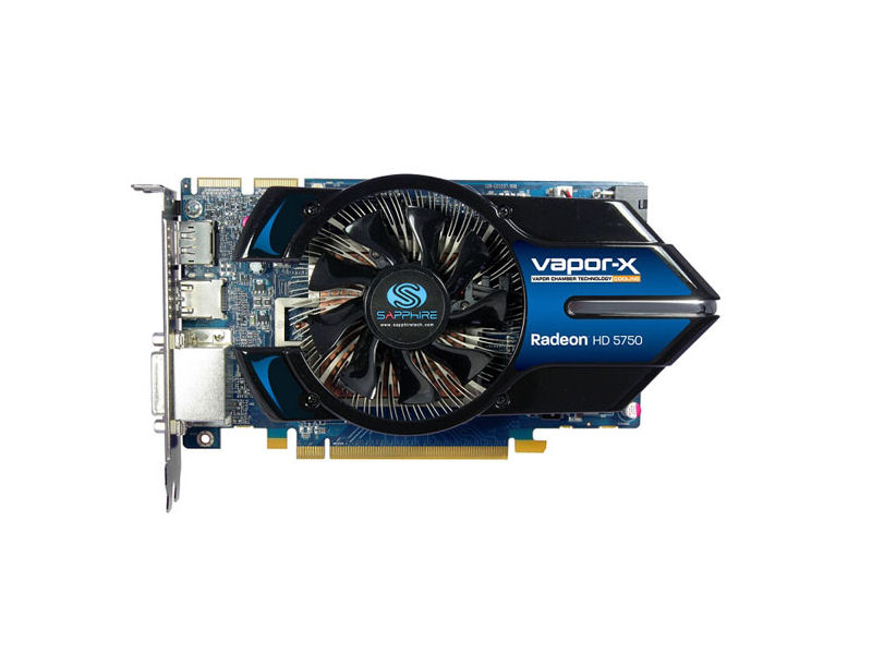 A Sapphire hivatalosan is bejelentette új HD 5750 Vapor-X gyorsítóját