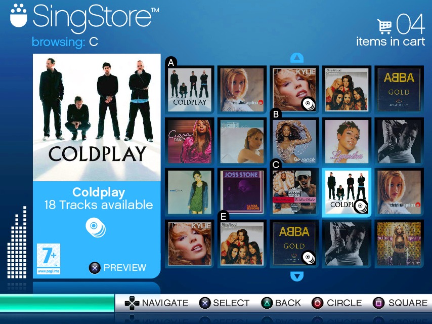 A SingStore legjobbjai