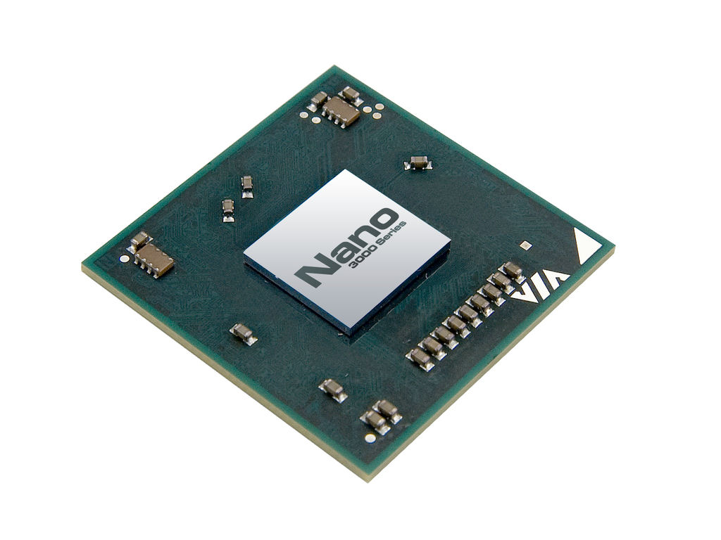 A VIA bejelentette legújabb Nano 3000-es processzorait