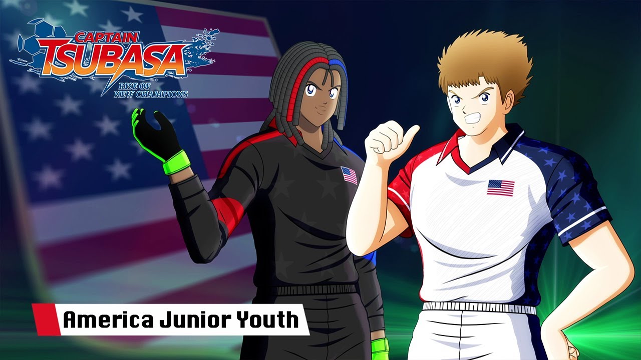 Az amerikai csapat egy része is bemutatkozott a Captain Tsubasa: Rise of New Champions-hoz