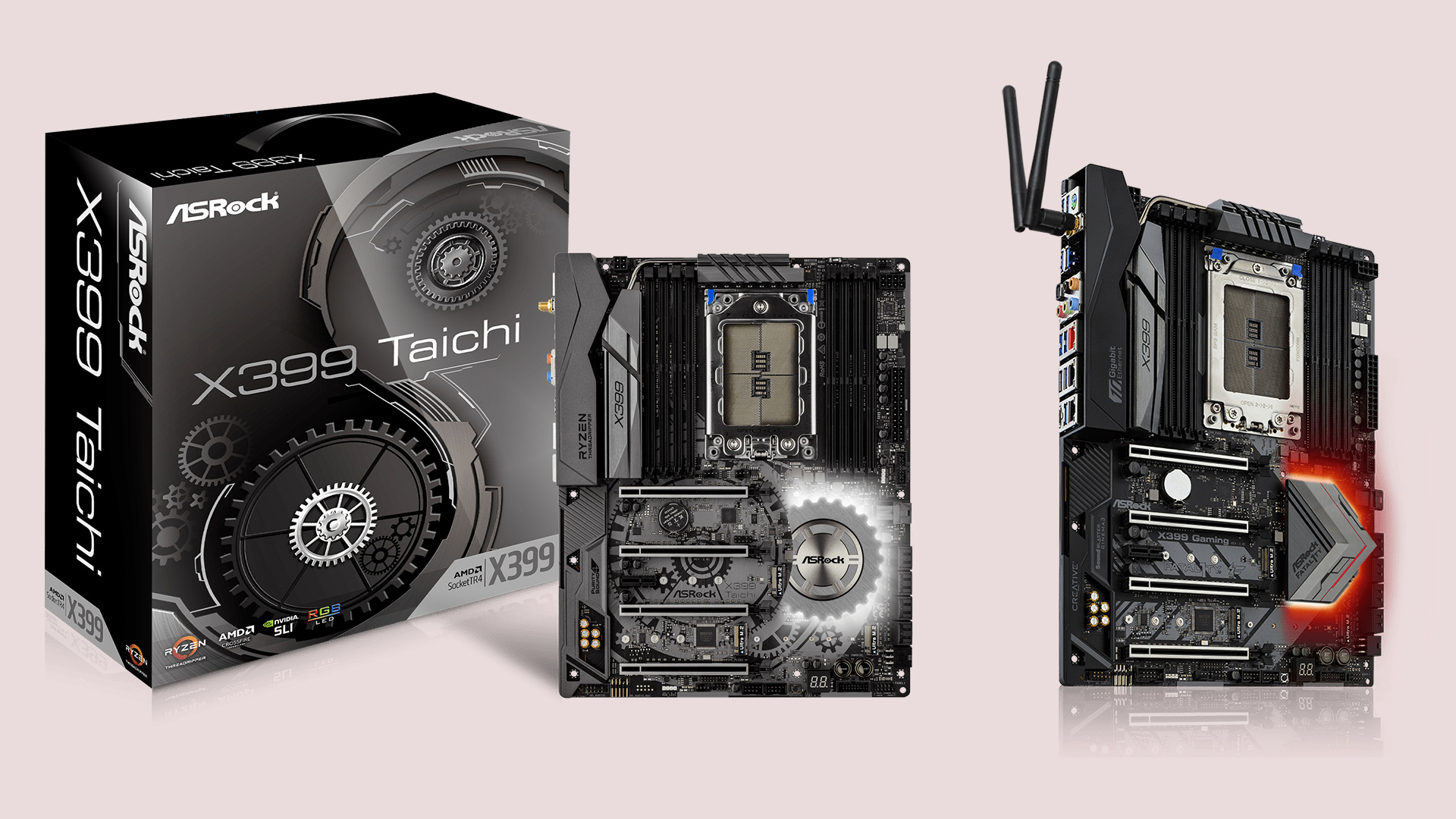 Az ASRock Fatal1ty és Taichi család is kapott X399-es lapot