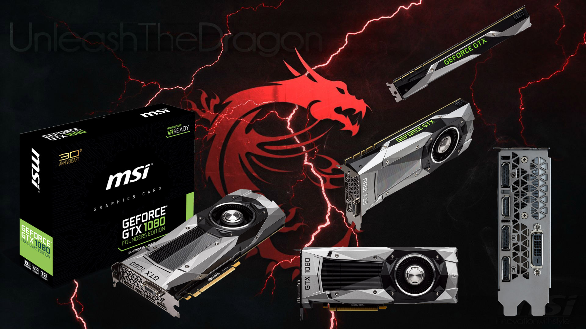Az MSI is bemutatta saját GTX 1080 Founders Edition kártyáját