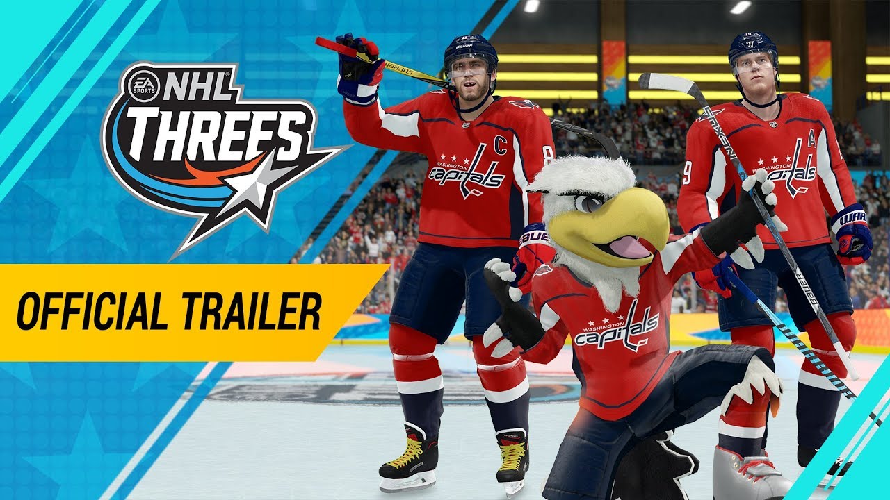 Az NHL Threes játékmódról szól a legfrissebb NHL 18 gameplay trailer