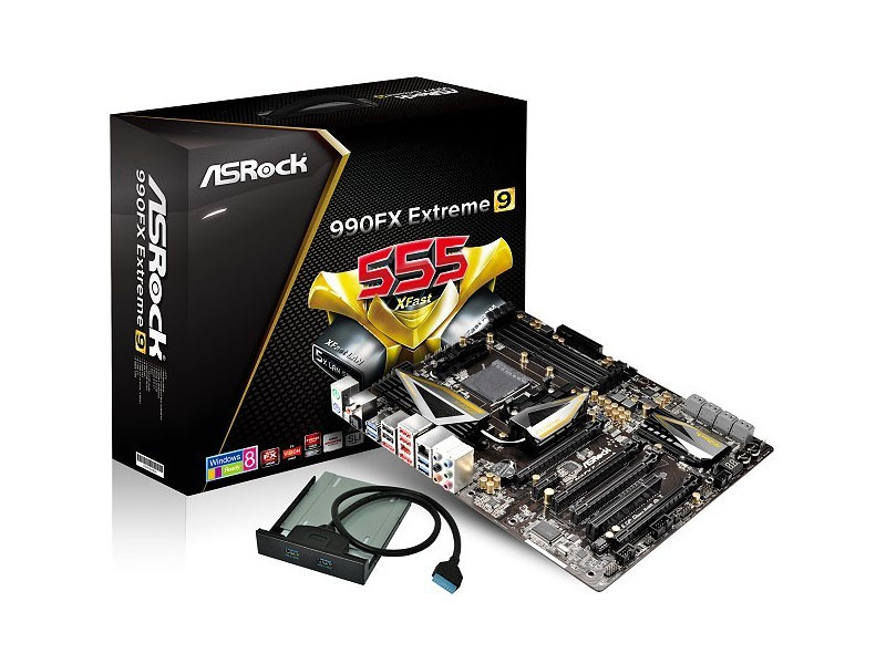 Az ASRock bemutatta új 990FX Extreme9 alaplapját