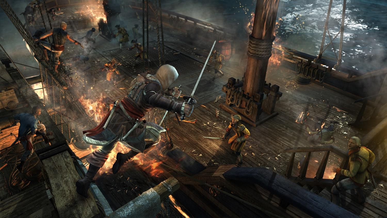 Az Assassin's Creed IV: Black Flagben is feltűnt az Assassin's Creed: Rising Phoenix