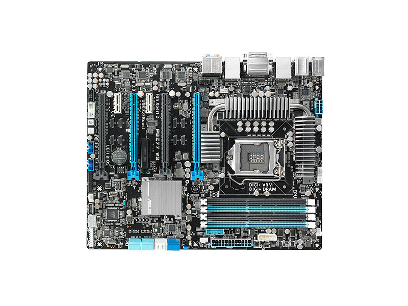 Az Asus bemutatta új P8Z77 WS alaplapját