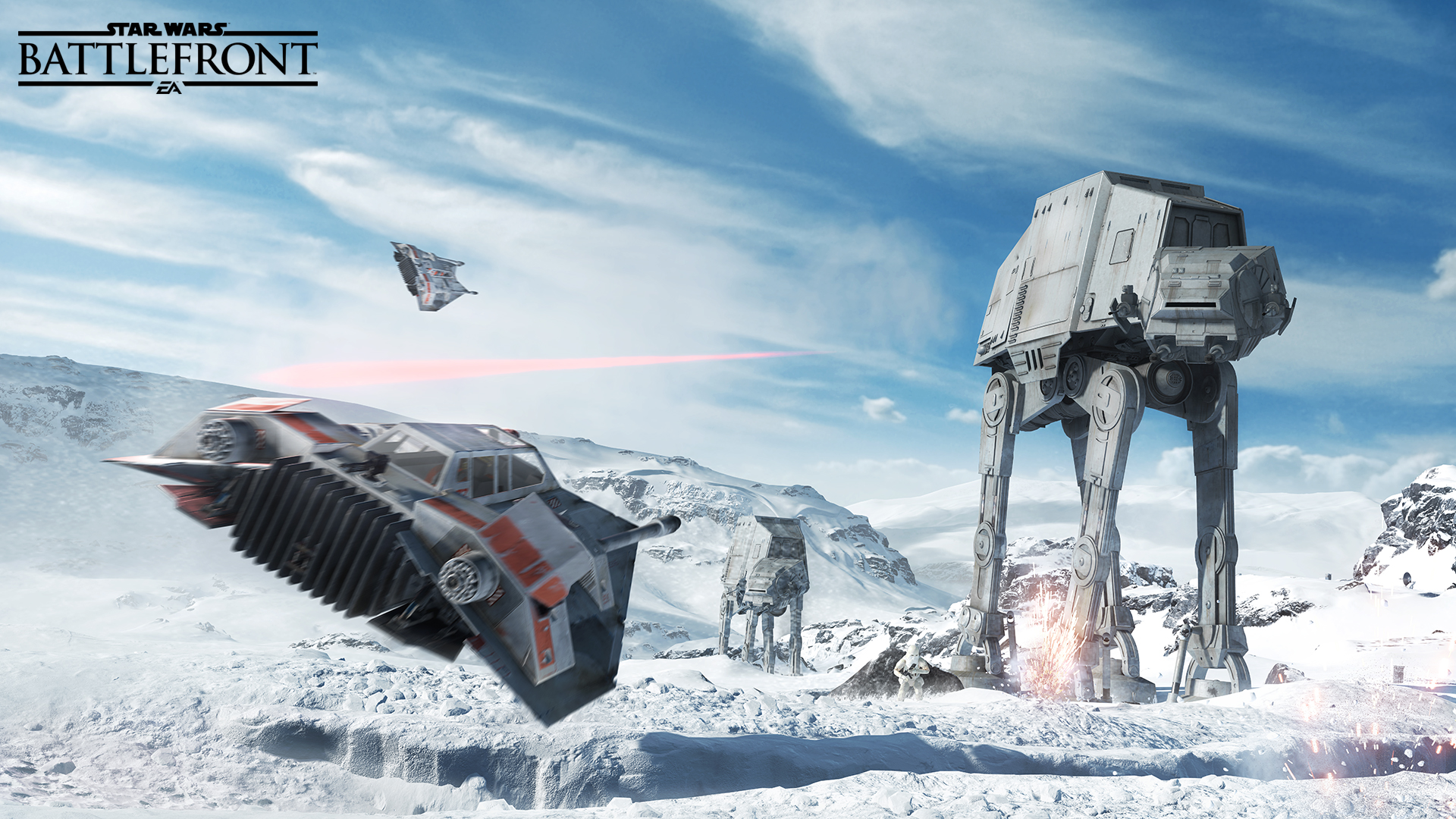 Az ATST lépegetők is játszhatók lesznek a Star Wars: Battlefrontban