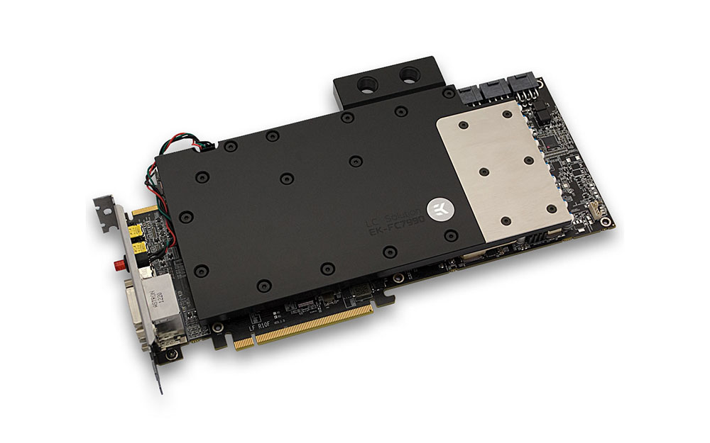 Az EK bemutatta a HD 7990-es Radeonokhoz tervezett hűtőblokkját